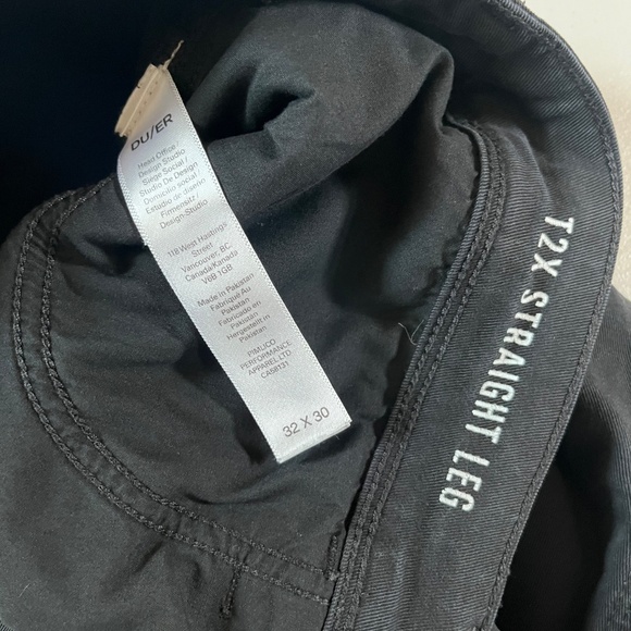 DU/ER Duer T2X Live Lite Straight Leg Pants - Men's Size 32*30(Fit 32*28) -Black - Picture 4 of 11